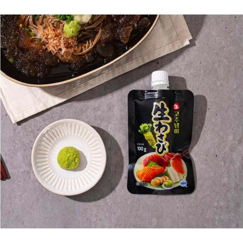 오케이식품 생와사비 고추냉이 가정용, 100g, 1팩 상품 이미지 4