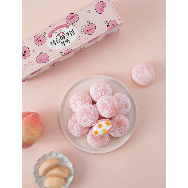 화과방 설레는 복숭아크림찰떡, 40g, 8개입, 2박스 상품 이미지 4
