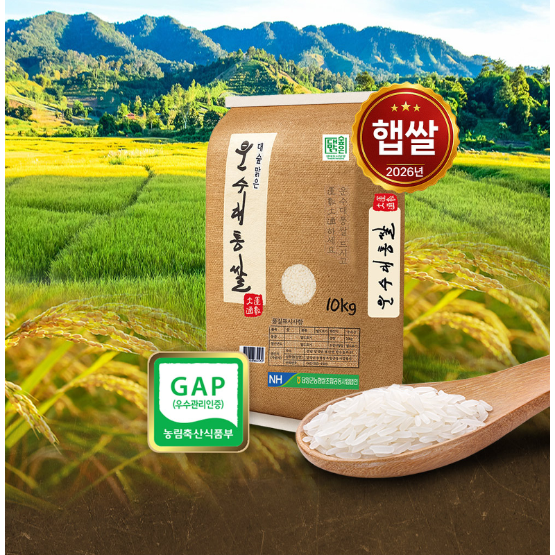 담양군농협 운수대통쌀, 상등급, 10kg, 1개 상품 이미지 5