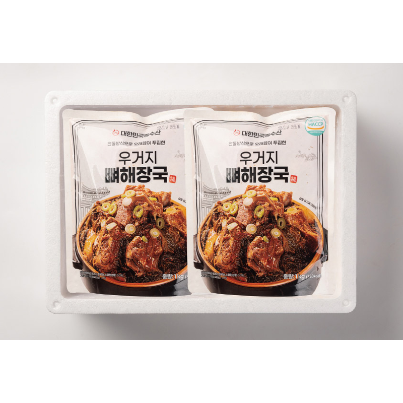 대한민국농수산 우거지 뼈해장국, 1kg, 2개 상품 이미지 5