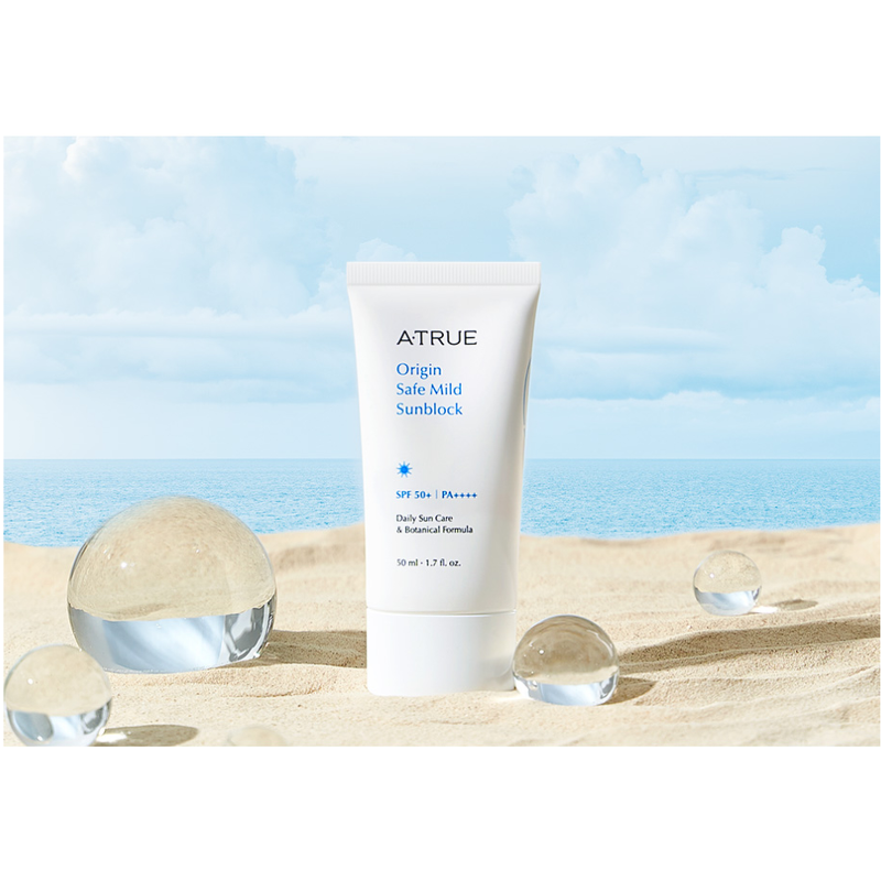 A-TRUE 오리진 세이프 마일드 선블록, SPF50+/PA++++, 50ml, 1개 상품 이미지 5