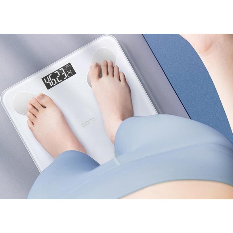 ACRO 스마트 디지털 체중계, ibody-100, 화이트, 1개 상품 이미지 3