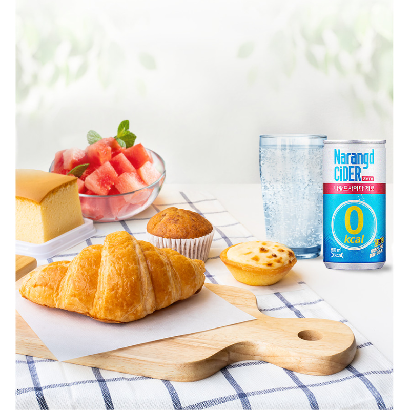 동아오츠카 나랑드사이다 제로, 오리지널, 345ml, 24개 상품 이미지 5