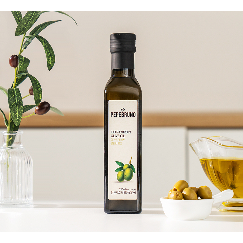 페페브루노 엑스트라버진 올리브오일, 250ml, 4개 상품 이미지 1