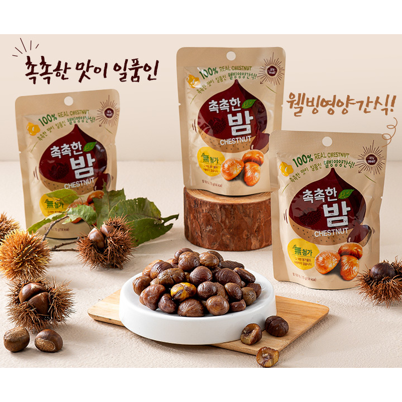 촉촉한 밤, 70g, 10봉 상품 이미지 2