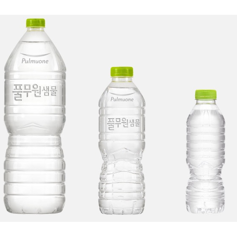 풀무원 샘물 생수, 무라벨, 500ml, 80개 상세 이미지 4