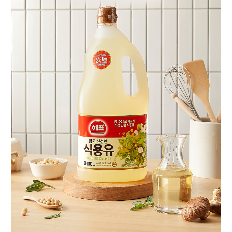해표 콩기름, 1.5L, 2개 상품 이미지 1