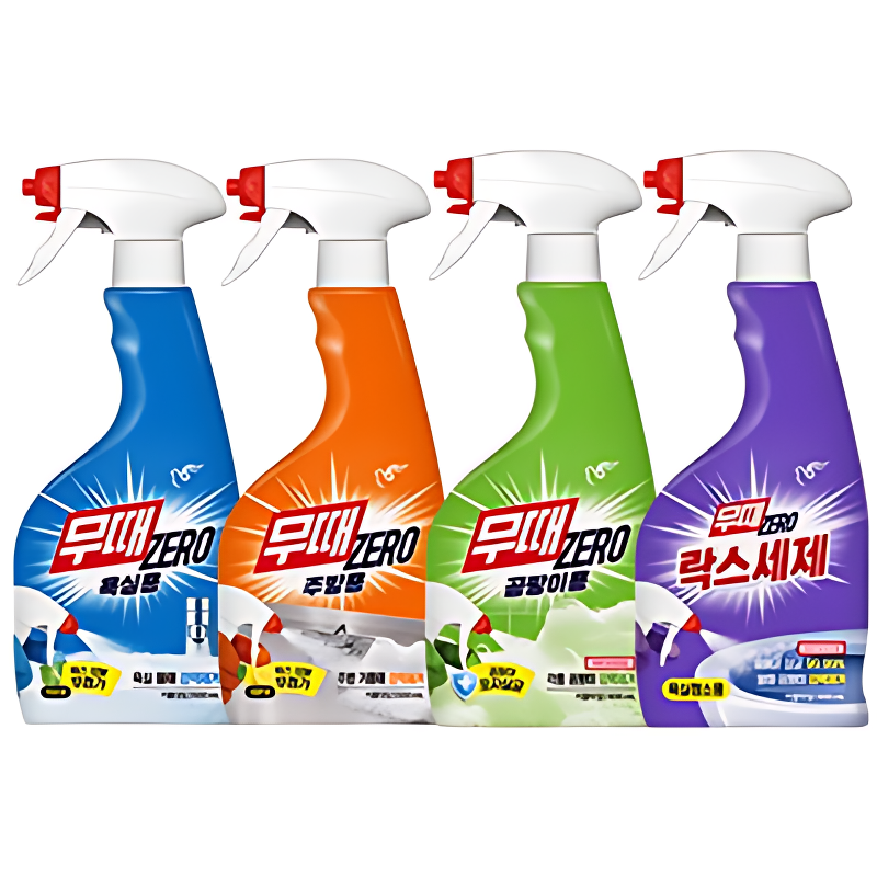 피죤 무때 제로 락스세제 욕실청소용, 500ml, 4개 상품 이미지 1