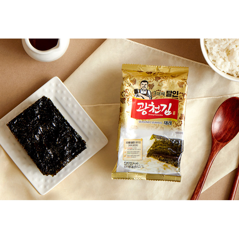 3대째 달인 광천김, 4g, 40봉 상품 이미지 3