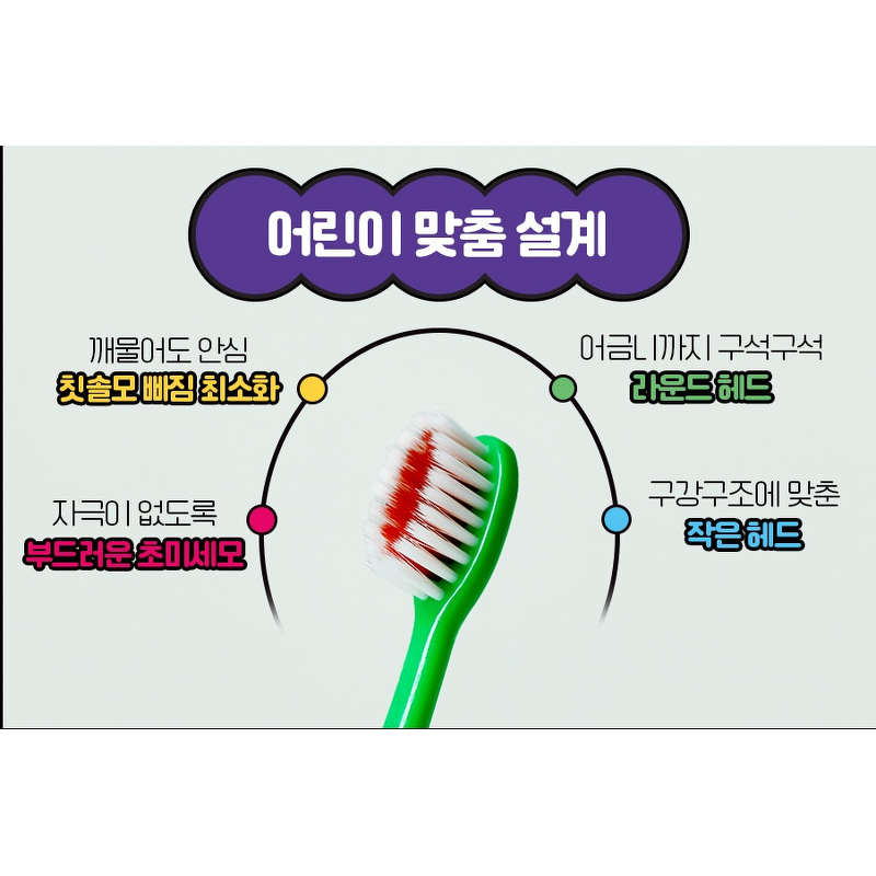 뷰카 더블초미세 어린이 칫솔 스텝3, 12개입 상품 이미지 7