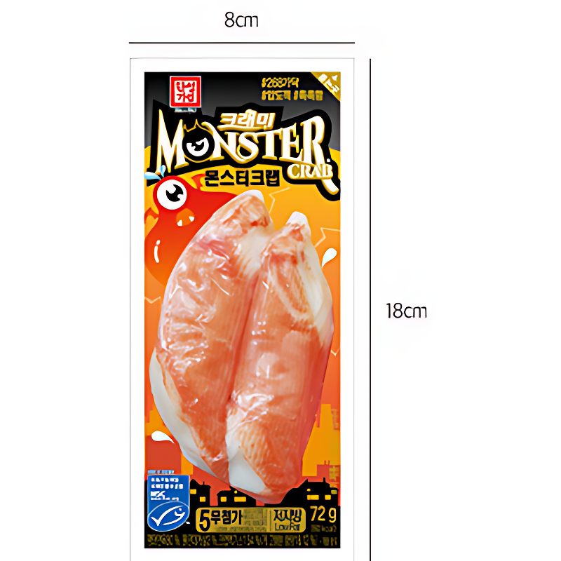 크래미 몬스터크랩, 72g, 15개 상품 이미지 2