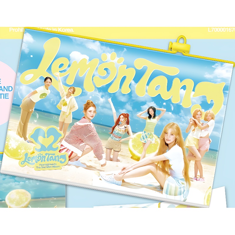 SM ENTERTAINMENT Hearts2Hearts Lemon Tang 2nd Mini Album, 단품 상품 이미지 2
