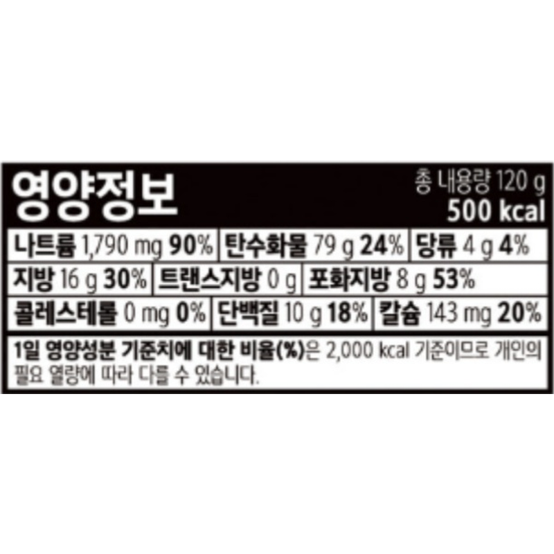 농심 신라면, 120g, 5개입, 1개 상품 이미지 2