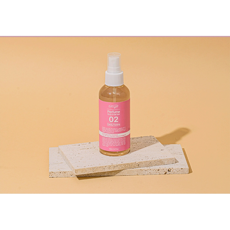 커밍글 퍼퓸 바디 헤어 미스트, 시트러스, 150ml, 1개 상품 이미지 5