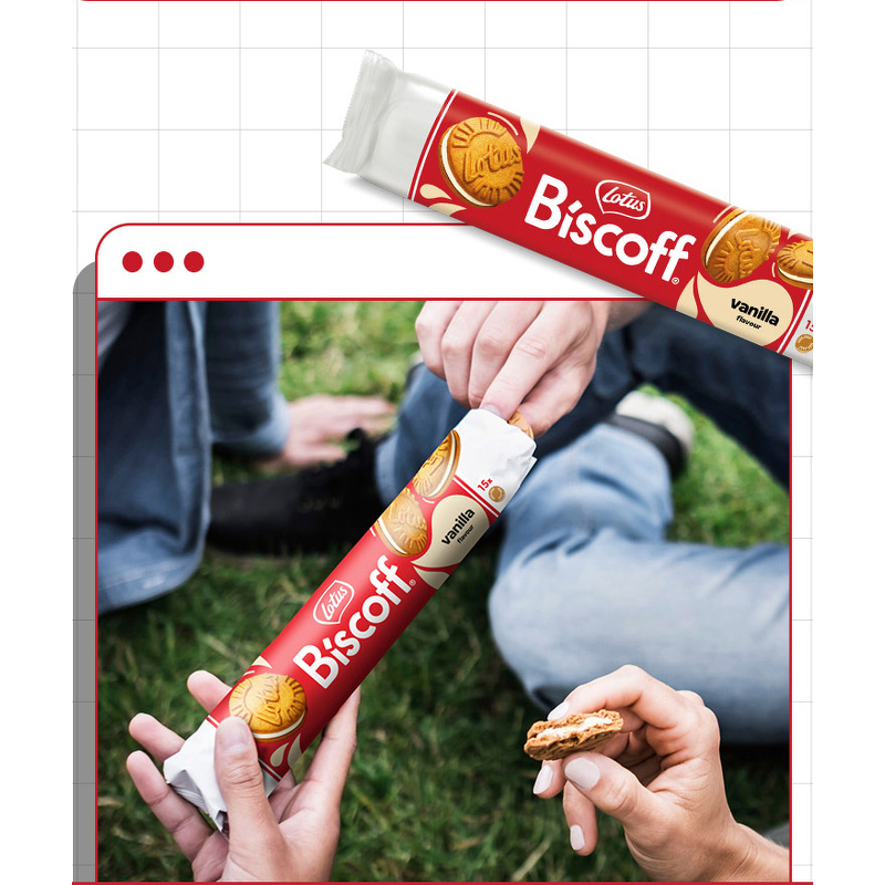 로투스 비스코프 샌드 바닐라맛, 150g, 9개 상품 이미지 3