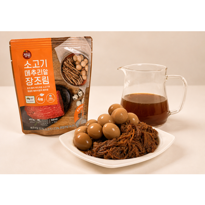 맛꾼 소고기 메추리알 장조림, 400g, 2팩 상품 이미지 6