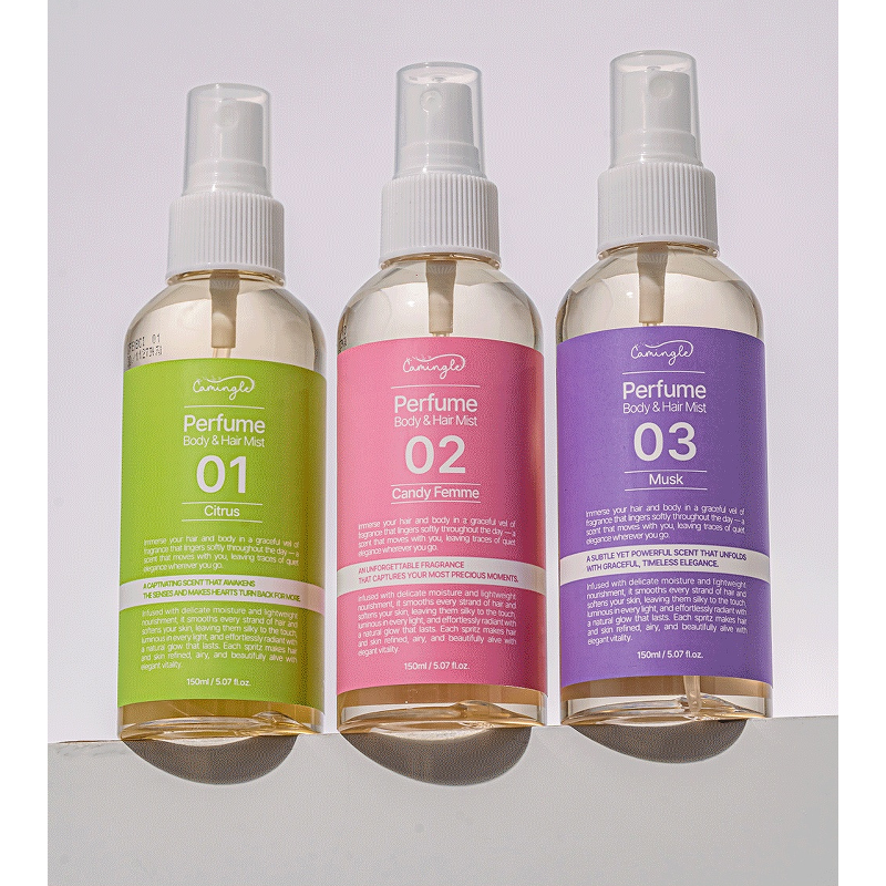 커밍글 퍼퓸 바디 헤어 미스트, 시트러스, 150ml, 1개 상품 이미지 2