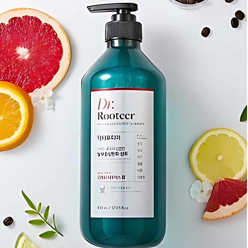 닥터루티어 카페인 쿨 두피 딥클린 탈모증상완화 샴푸, 쿨 페퍼민트향, 800ml, 2개 상품 이미지 1