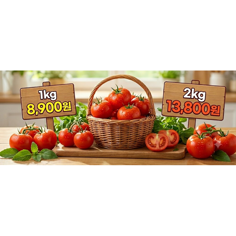 건달마토 스테비아 방울토마토, 500g, 4팩 상품 이미지 2