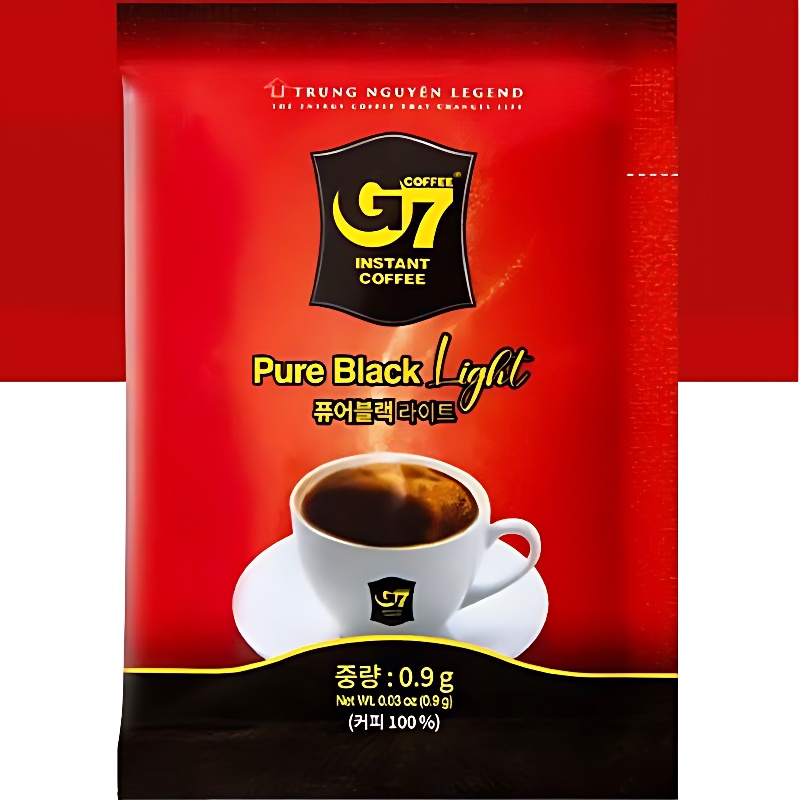 G7 커피 퓨어블랙 라이트, 0.9g, 110개입, 1개 상세 이미지 4
