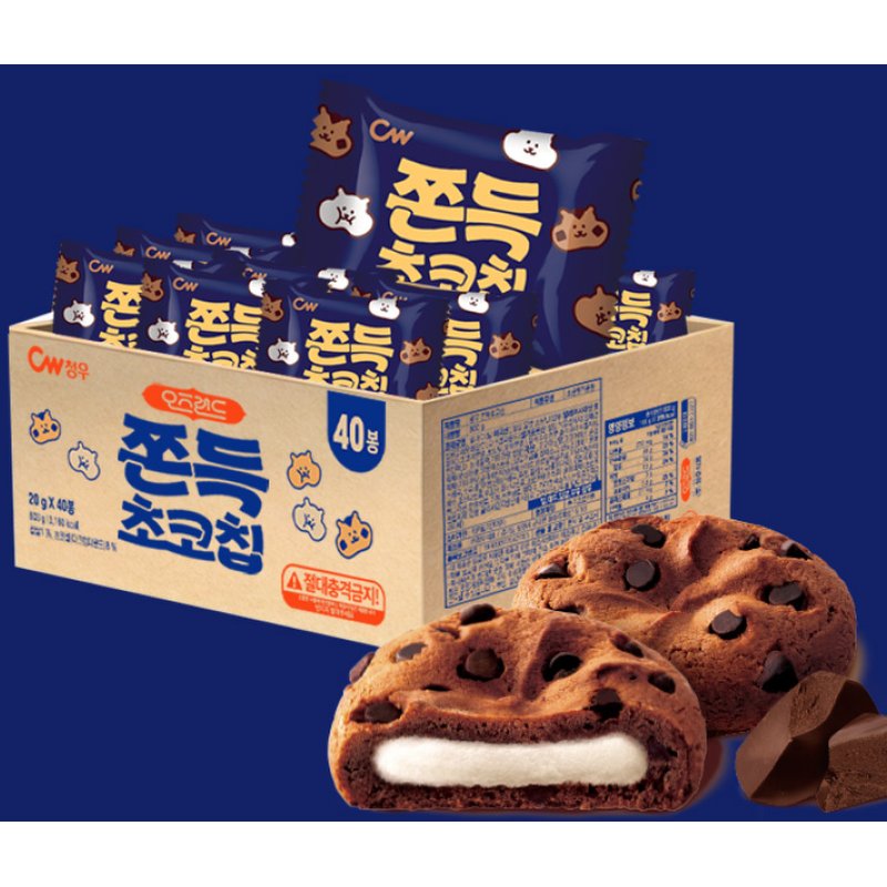 청우 쫀득초코칩, 800g, 1개 상품 이미지 1