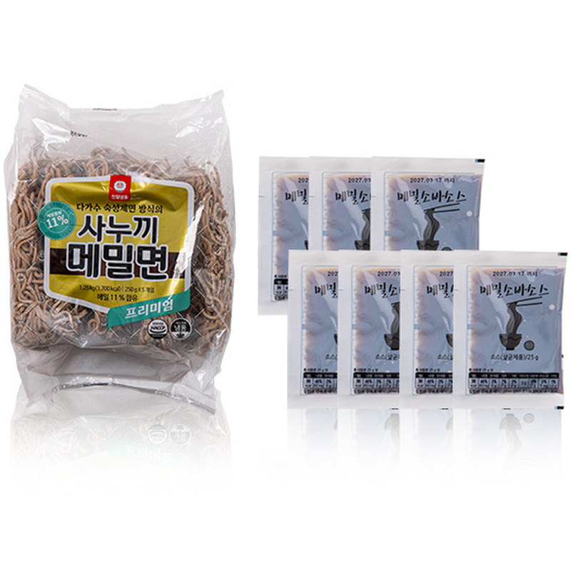 푸드앳홈 메밀 모밀면 7인분, 1.425kg, 1세트 상품 이미지 6