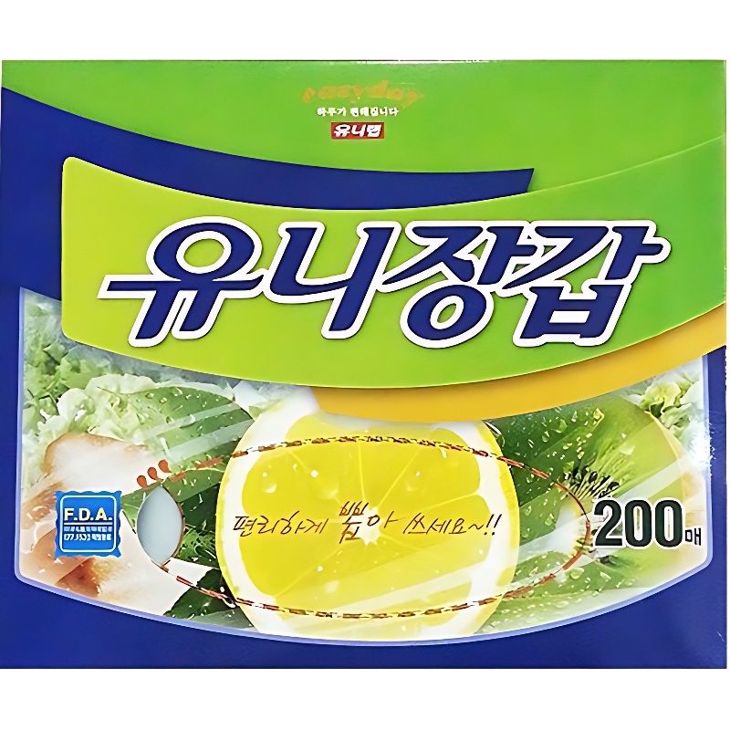 유니 위생장갑, 200매, 1개 상세 이미지 2