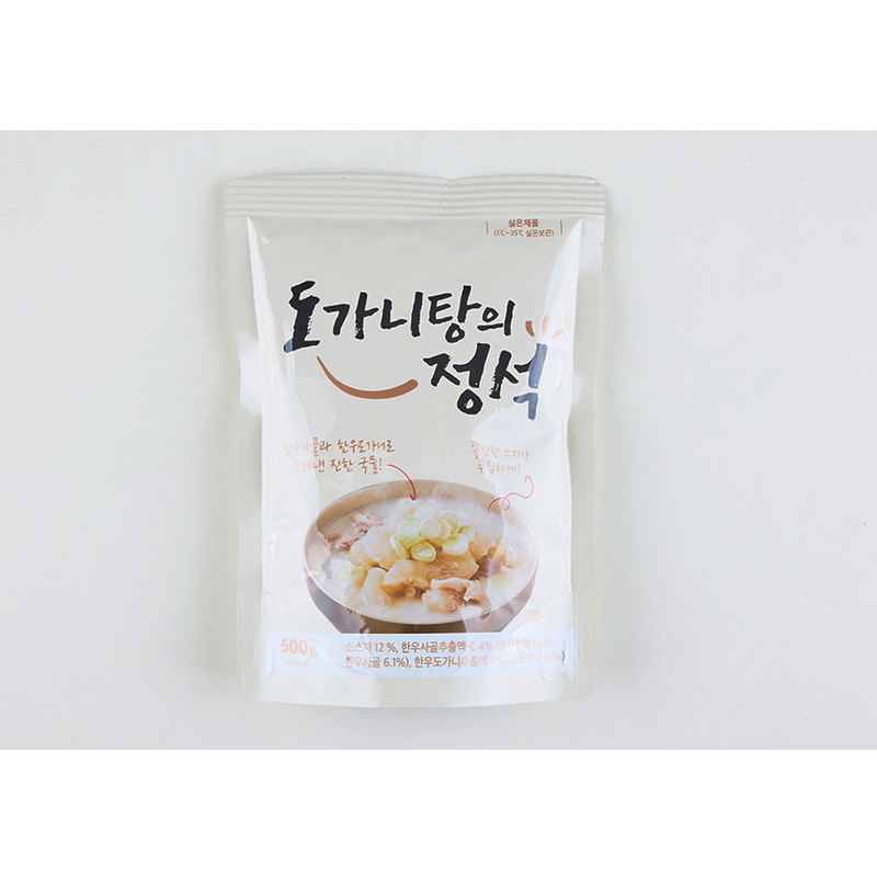 한우 사골로 끓인 도가니탕, 500g, 10개 상품 이미지 7