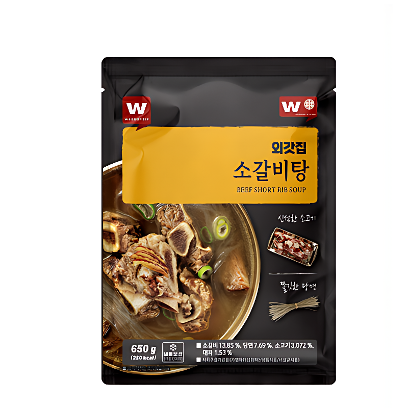 외갓집 소갈비탕, 650g, 2팩 상품 이미지 4