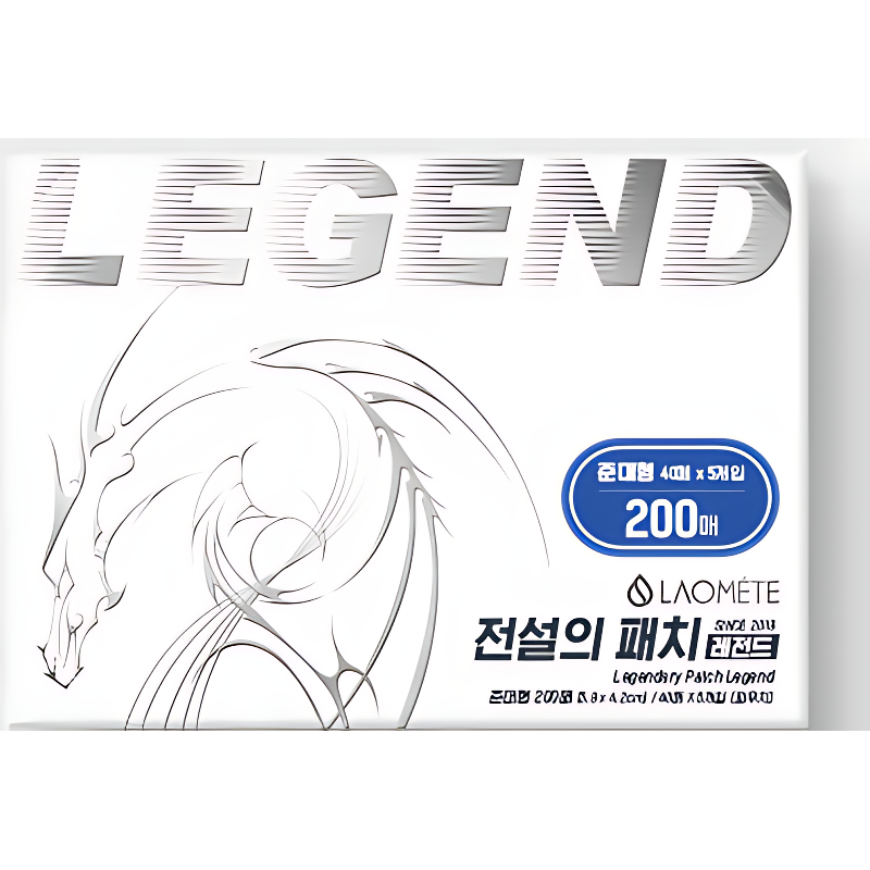 라오메뜨 전설의패치 레전드, 준대형, 40매, 1개 상품 이미지 4