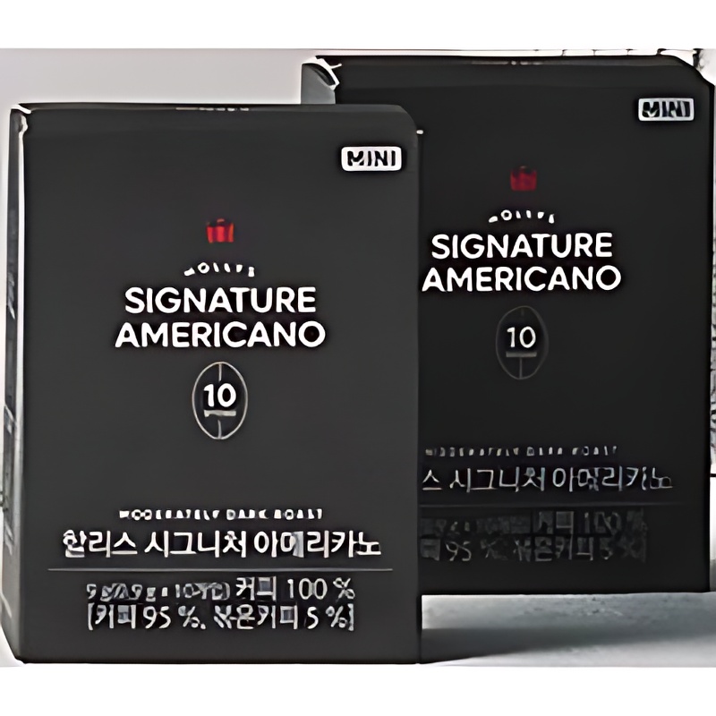 할리스 시그니처 아메리카노 미니, 다크, 0.9g, 100개입, 2개 상세 이미지 4