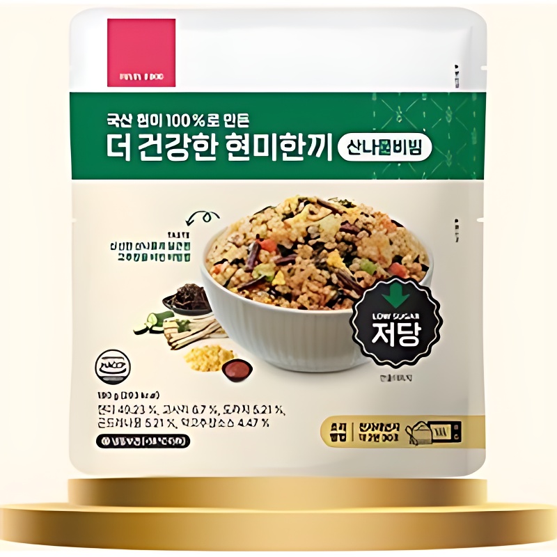 쥬비스푸드 더 건강한 현미한끼 4종, 180g, 4개입, 1세트 상품 이미지 4