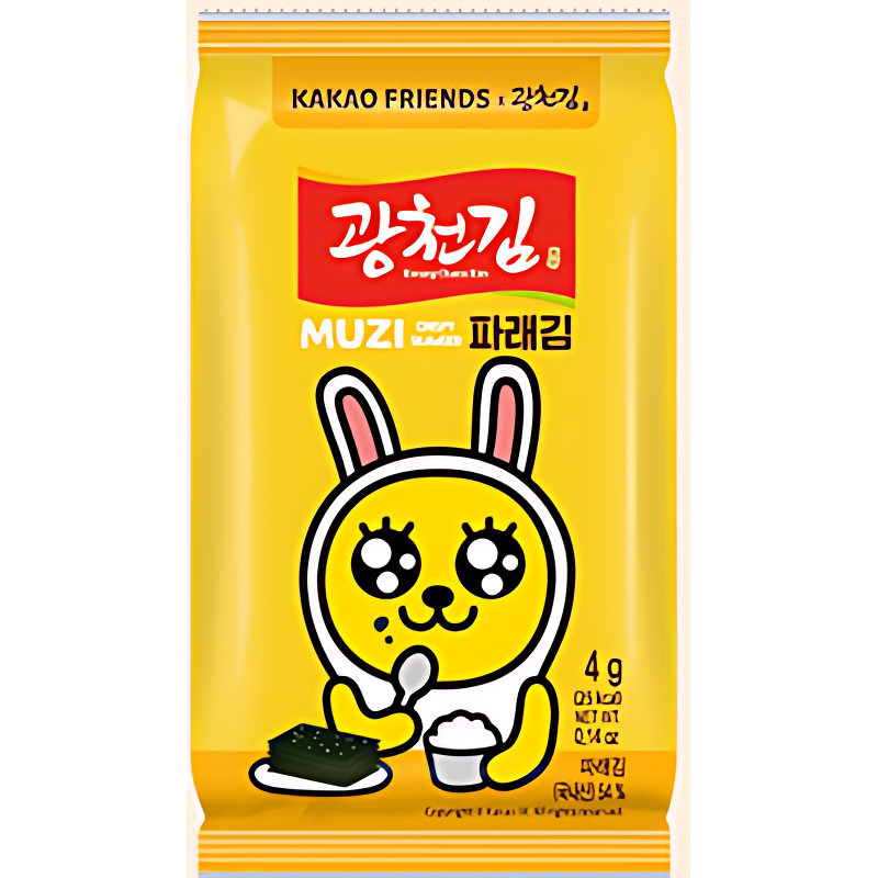 광천김 파래 도시락김 카카오프렌즈, 4g, 27봉 상품 이미지 6