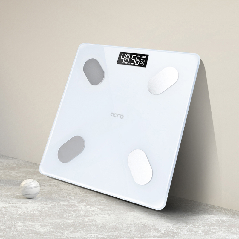ACRO 스마트 디지털 체중계, ibody-100, 화이트, 1개 상품 이미지 3