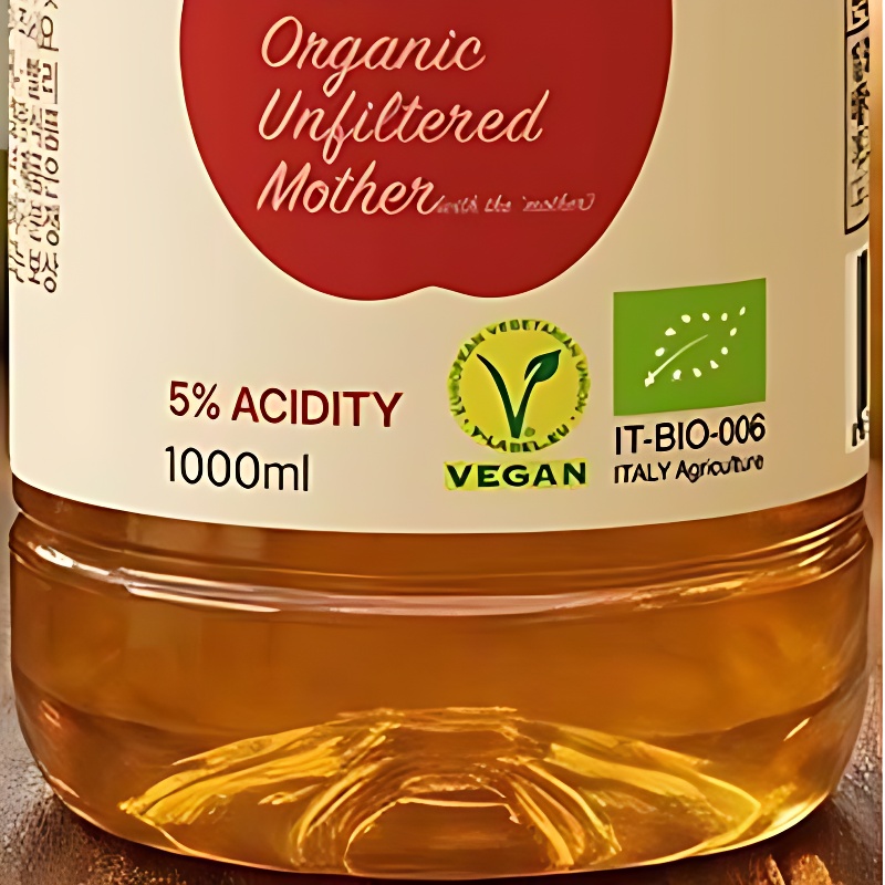 비타멜라 유기농 애플사이다비니거, 1L, 1개 상세 이미지 2