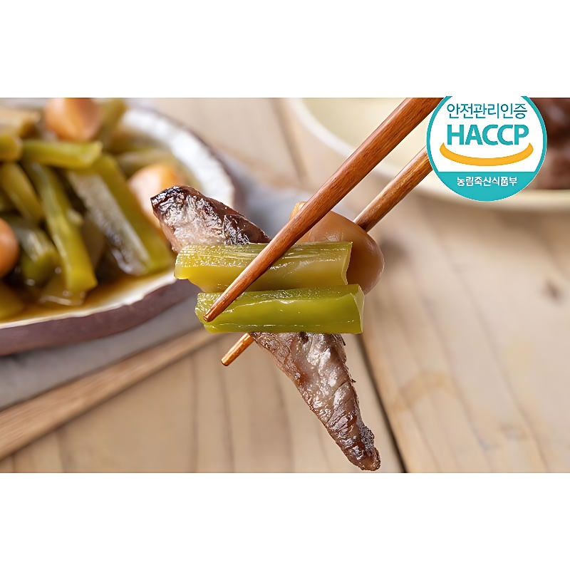푸드앳홈 궁채 알마늘 장아찌, 1kg, 1팩 상품 이미지 5