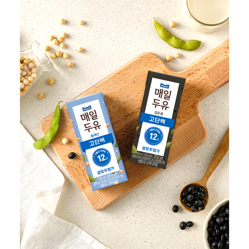 매일두유 고단백 검은콩, 190ml, 24개 상품 이미지 3