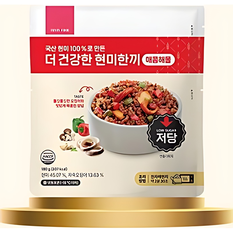 쥬비스푸드 더 건강한 현미한끼 4종, 180g, 4개입, 1세트 상품 이미지 5